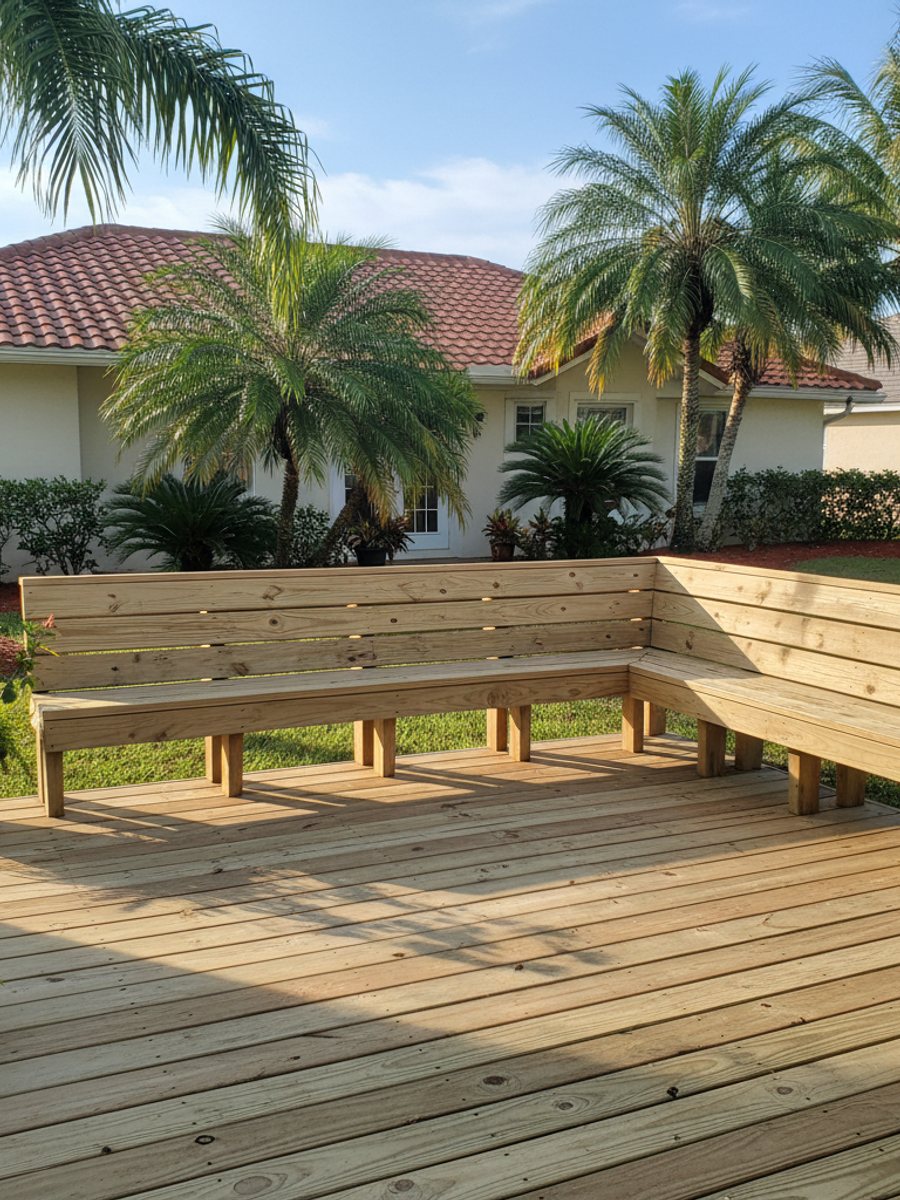 Deck Installation completed by Omega Deck Solutions in New Port Richey, FL