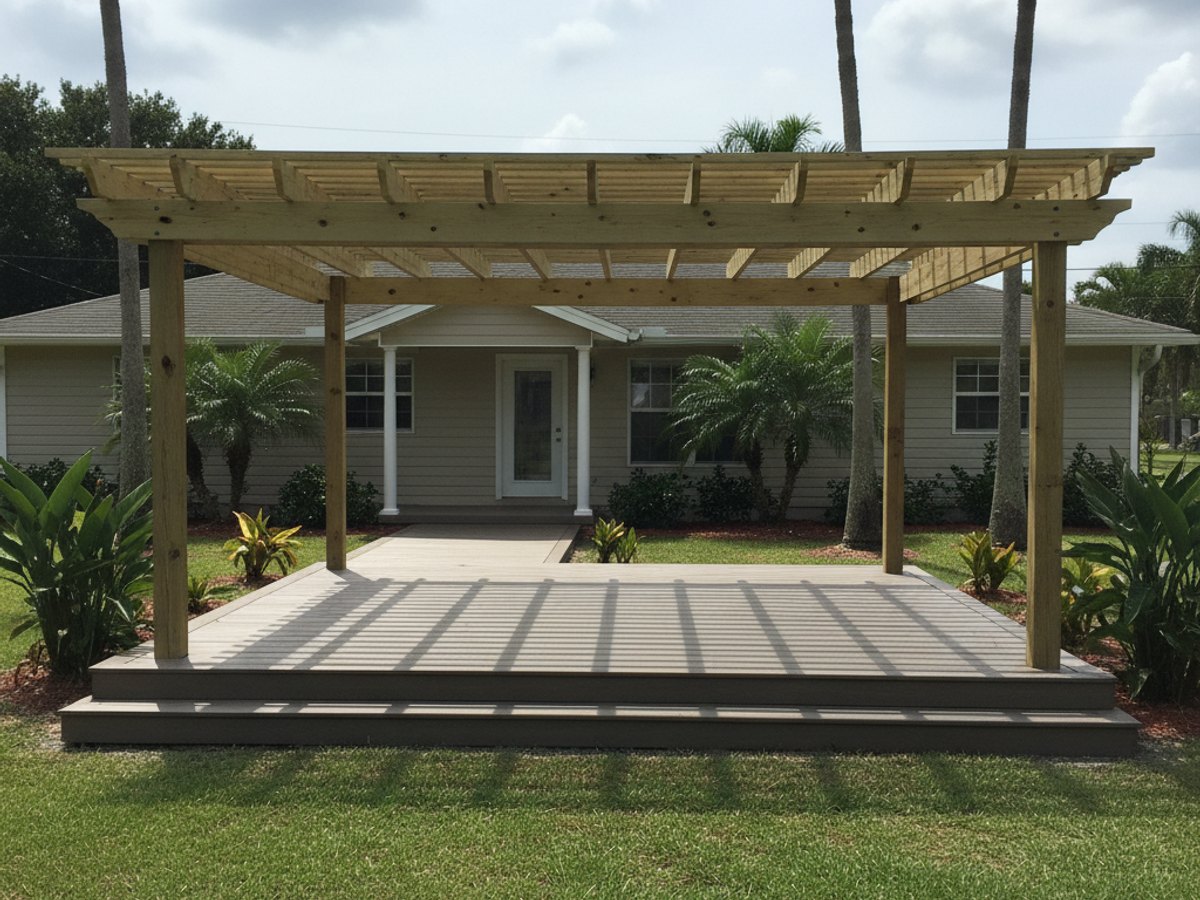 Deck Staining & Sealing completed by Omega Deck Solutions in Palm Harbor, FL