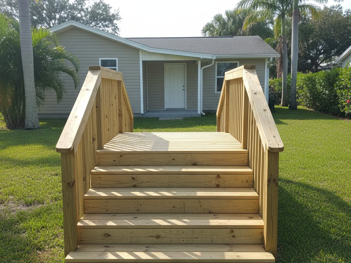 Deck Framing & Structural Repair completed by Omega Deck Solutions in Tarpon Springs, FL