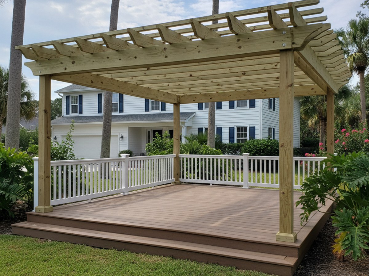 Deck Installation completed by Omega Deck Solutions in Dunedin, FL